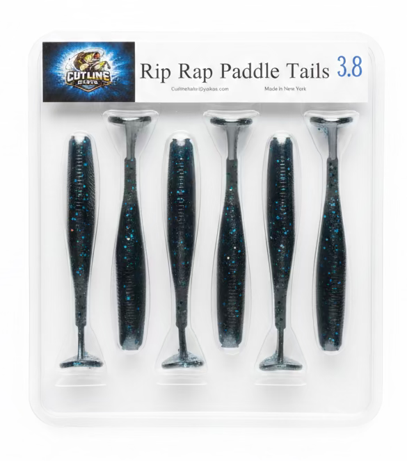 3.8” Ripper Paddle Tail - 6 pack