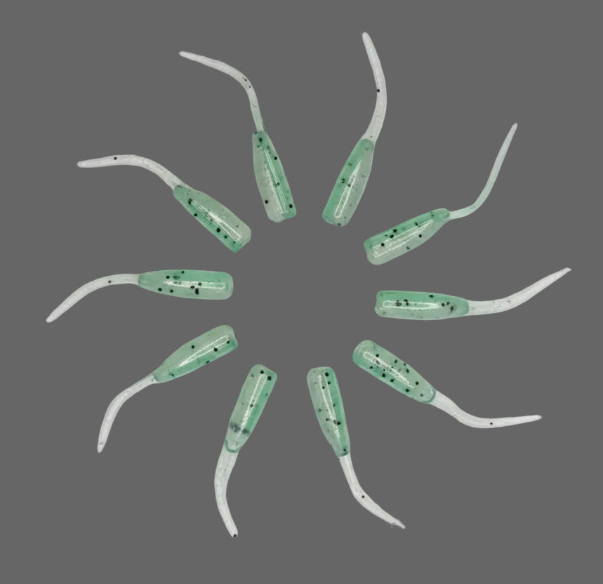 1.75” Crappie Shads - 20 pack